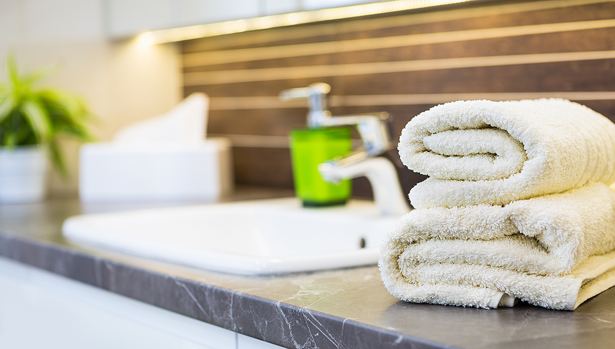 Bathroom interior.