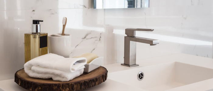 Bathroom sink Clean contemporary bathroom sink